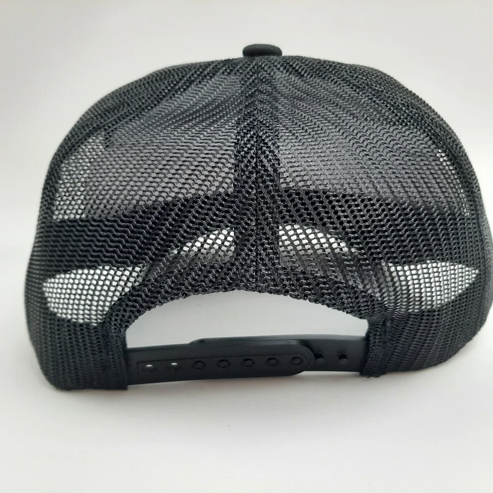 Selena Foam Trucker Mesh Snapback Hat Cap Black - Picture 4 of 4